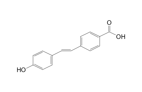 4-[(E)-2-(4-Hydroxyphenyl)ethenyl]benzoic acid