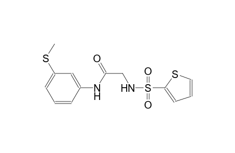 acetamide, N-[3-(methylthio)phenyl]-2-[(2-thienylsulfonyl)amino]-