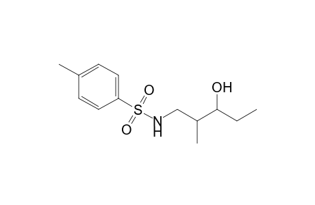 2-Methyl-1-(N-tosylamino)-3-pentanol