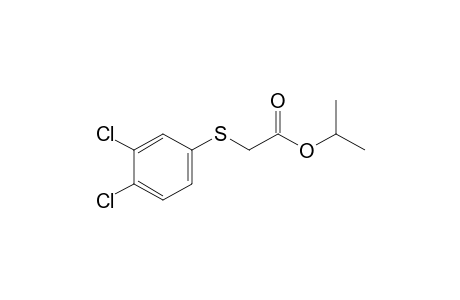 Isopropyl [(3',4'-dichlorophenyl)thio]-acetate