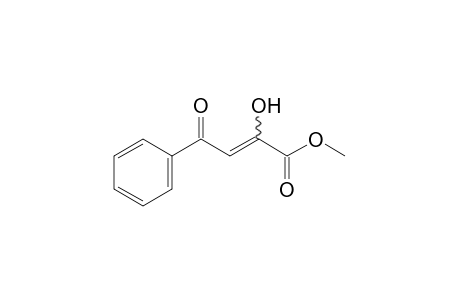 3-benzoyl-2-hydroxyacrylic acid, methyl ester