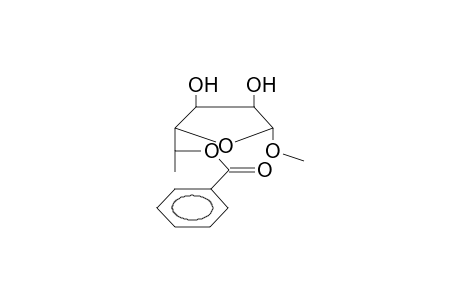 METHYL 5-O-BENZOYL-6-DEOXY-ALPHA-L-TALOFURANOSIDE