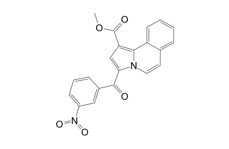 METHYL-3-(3-NITROBENZOYL)-PYRROLO-[2,1-A]-ISOQUINOLINE-1-CARBOXYLATE