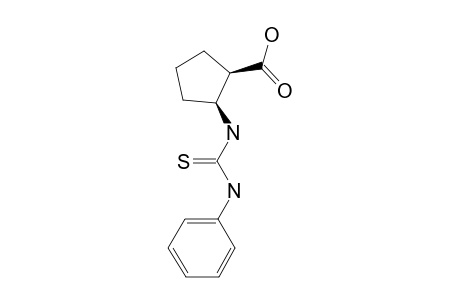 CIS-2-(3-PHENYLTHIOUREIDO)-CYCLOPENTANECARBOXYLIC-ACID