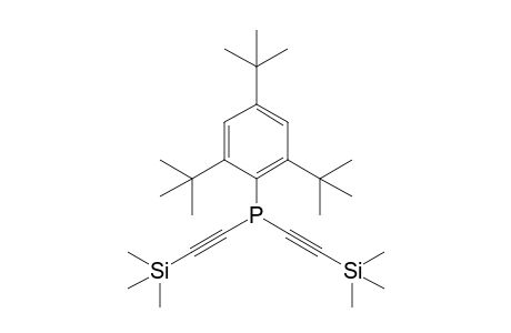 (2,4,6-tritert-butylphenyl)-bis(2-trimethylsilylethynyl)phosphane
