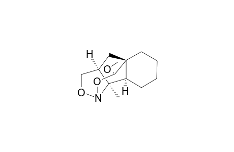 REL-(1R,6R,7R,11R,13S)-7-METHYL-13-METHOXY-8-AZA-9,14-TETRACYCLO-[6.4.2.0(1,6).0(7,11)]-TETRADECANE