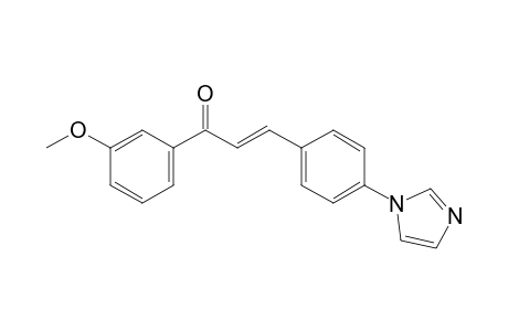 3-[4-(1H-Imidazol-1-yl)phenyl-1-(3-methoxyphenyl)]prop-2-en-1-one
