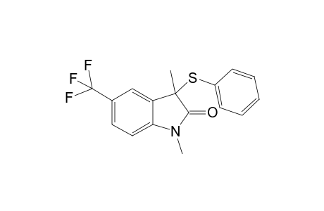 1,3-Dimethyl-3-(phenylthio)-5-(trifluoromethyl)indolin-2-one