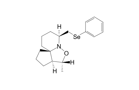 7-Phenylselenylmethyl-octahydro-cyclopenta[3,4]isoxazolo[2,3-a]pyridine