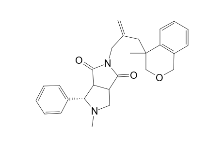 2-[2-(4-Methylisochroman-4-ylmethyl)allyl]-5-methyl-4-phenyl-1,3,3a.alpha.,4.beta.,6.alpha..beta.,6a.alpha.-hexahydropyrrolo[3,4-c]pyrrole-1,3-dione