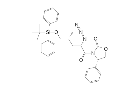 (4S)-3-[(2S,4R)-2-AZIDO-5-TERT.-BUTYLDIPHENYLSILYLOXY-4-METHYLPENTANOYL]-4-PHENYL-2-OXAZOLIDINONE