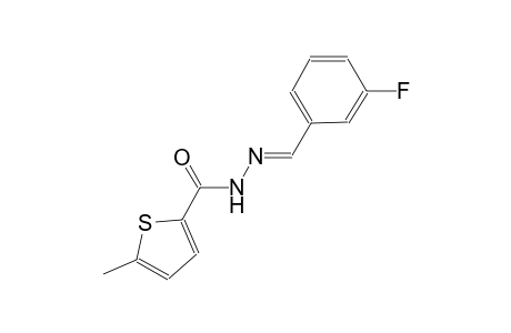 N'-[(E)-(3-fluorophenyl)methylidene]-5-methyl-2-thiophenecarbohydrazide