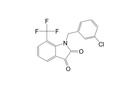 1-(3-chlorobenzyl)-7-(trifluoromethyl)-1H-indole-2,3-dione