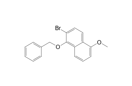 1-Benzoxy-2-bromo-5-methoxy-naphthalene