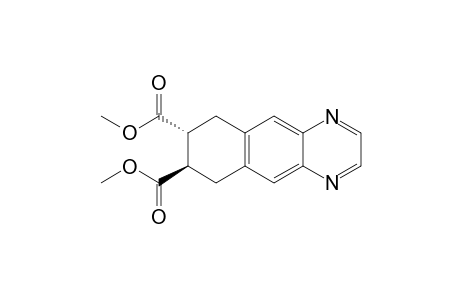 (7R,8R)-6,7,8,9-tetrahydrobenzo[g]quinoxaline-7,8-dicarboxylic acid dimethyl ester