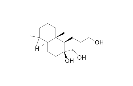 1-Naphthalenepropanol, decahydro-2-hydroxy-2-(hydroxymethyl)-5,5,8a-trimethyl-, [1R-(1.alpha.,2.beta.,4a.beta.,8a.alpha.)]-