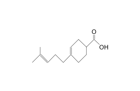 4-(4-Methyl-3-penten-1-yl)-3-cyclohexene-1-carboxylic acid