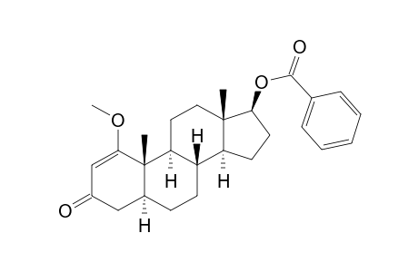 1-Methoxy-5-.alpha.-androst-1-en-17-.beta.-ol-3-one benzoate