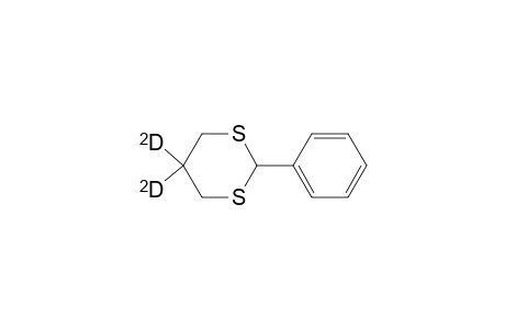 1,3-Dithiane-5,5-D2, 2-phenyl-