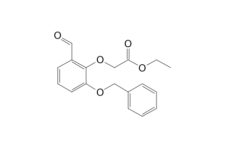 3-Formyl-2-ethoxycarbonylmethoxy-1-benzyloxybenzene