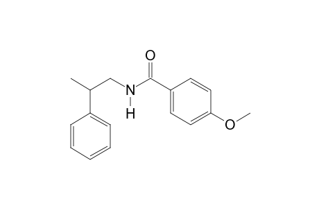 4-Methoxy-N-(2-phenylpropyl)benzamide