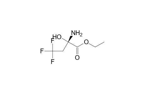 Ethyl 2S,3R-2-amino-4,4,4-trifluoro-2-hydroxybutyrate