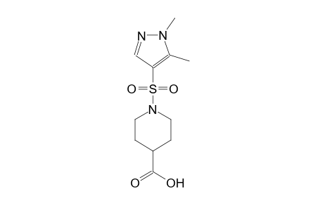 4-piperidinecarboxylic acid, 1-[(1,5-dimethyl-1H-pyrazol-4-yl)sulfonyl]-