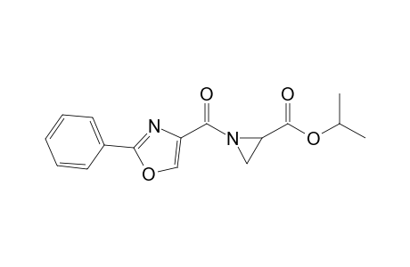 1-(2-phenyloxazole-4-carbonyl)ethylenimine-2-carboxylic acid isopropyl ester