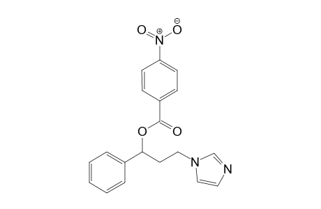 3-(1H-Imidazol-1-yl)-1-phenylpropyl-4-nitrobenzoate