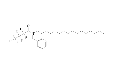 Heptafluorobutyramide, N-benzyl-N-hexadecyl-