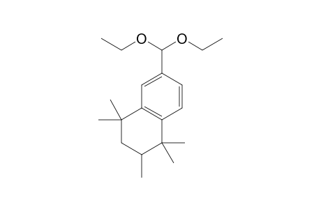 6-(Diethoxymethyl)-1,1,2,4,4-pentamethyl-tetraline