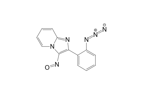 Imidazo[1,2-a]pyridine, 2-(2-azidophenyl)-3-nitroso-