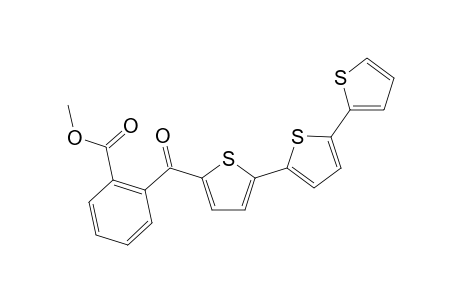 2-[5-[5-(2-thienyl)-2-thienyl]thiophene-2-carbonyl]benzoic acid methyl ester