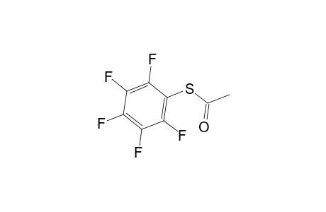 Ethanethioic acid, S-(pentafluorophenyl) ester