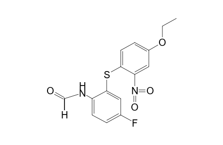 2'-[(4-ETHOXY-2-NITROPHENYL)THIO]-4'-FLUOROFORMANILIDE