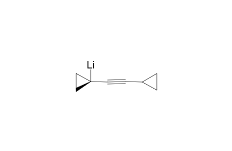 1-CYCLOPROPYL-2-(1'-LITHIOCYCLOPROPYL)-ACETYLENE