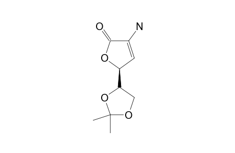 2-AMINO-2,3-DIDEOXY-5,6-O-ISOPROPYLIDENE-D-ERYTHRO-HEX-2-ENONO-1,4-LACTONE