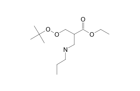 ETHYL-3-(1,1-DIMETHYLETHYLPEROXY)-2-(PROPYLAMINOMETHYL)-PROPANOATE