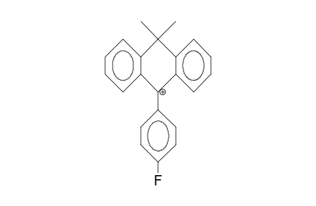 9-(4-Fluorophenyl)-10,10-dimethyl-anthracenyl cation