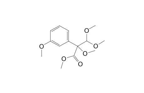 Methyl 2,3,3-trimethoxy-2-(3-methoxyphenyl)propanoate