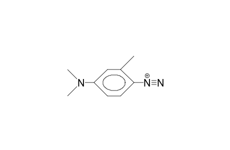4-Dimethylamino-2-methyl-phenyl diazonium cation
