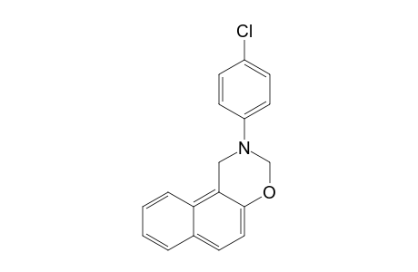 2-(4-Chlorophenyl)-1,3-dihydrobenzo[f][1,3]benzoxazine