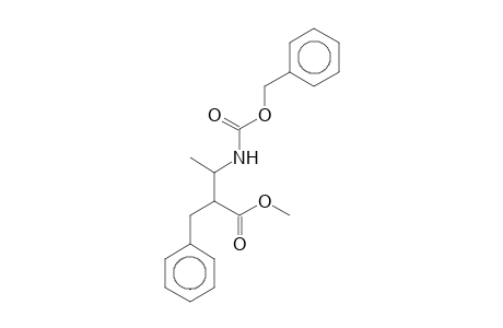 Methyl 2-benzyl-3-([(benzyloxy)carbonyl]amino)butanoate