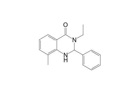 3-Ethyl-8-methyl-2-phenyl-2,3-dihydroquinazolin-4(1H)-one