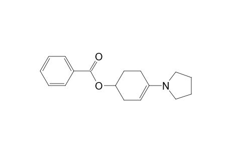 (4-pyrrolidin-1-ylcyclohex-3-en-1-yl) benzoate