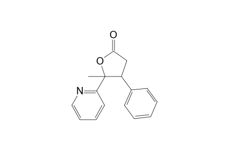 4-Methyl-3-phenyl-4-(2'-pyridinyl)-4-butanolide isomer