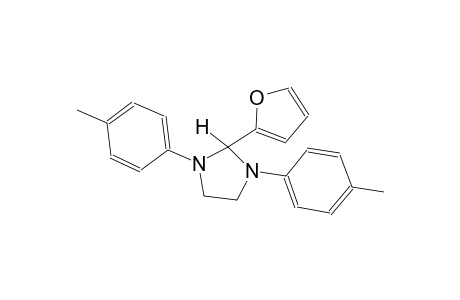 2-(2-furyl)-1,3-bis(4-methylphenyl)imidazolidine