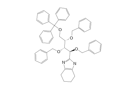 2-[(1S,2R,3S)-1,2,3-TRIS-(BENZYLOXY)-4-(TRITYLOXY)-BUTYL]-4,5,6,7-TETRAHYDRO-1H-BENZIMIDAZOLE