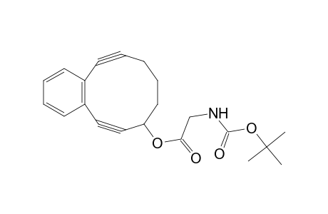 2-(tert-butoxycarbonylamino)acetic acid 5,6,11,12-tetradehydro-7,8,9,10-tetrahydrobenzocyclodecen-7-yl ester