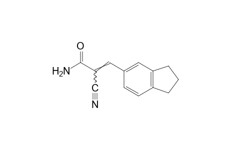 alpha-CYANO-5-INDANACRYLAMIDE